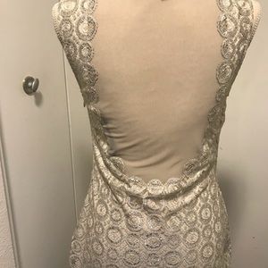 Bebe  Shimmery Sheath Dress